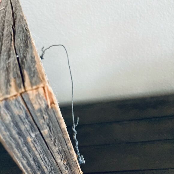 Reclaimed Wood Mosaic Tile Cross Christian Wall Decor - Picture 4 of 4